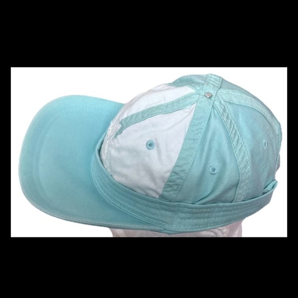 Kate Lord Woodman’s Women’s Baseball Cap Hat Light Blue Starfish Adjustable - Picture 8 of 12